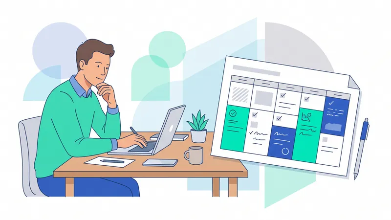 Menyusun jadwal konten LinkedIn mingguan