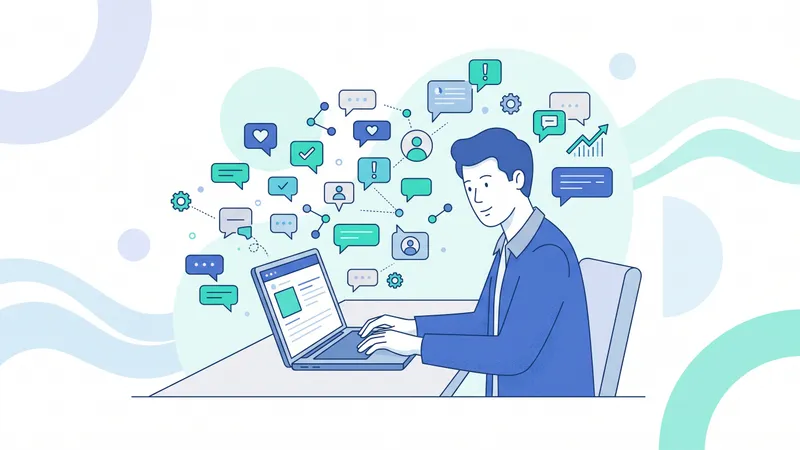 Membalas komentar untuk membangun relasi di LinkedIn