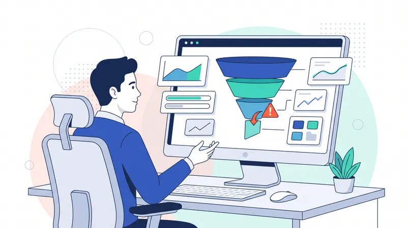 Analisis titik bocor pada funnel marketing