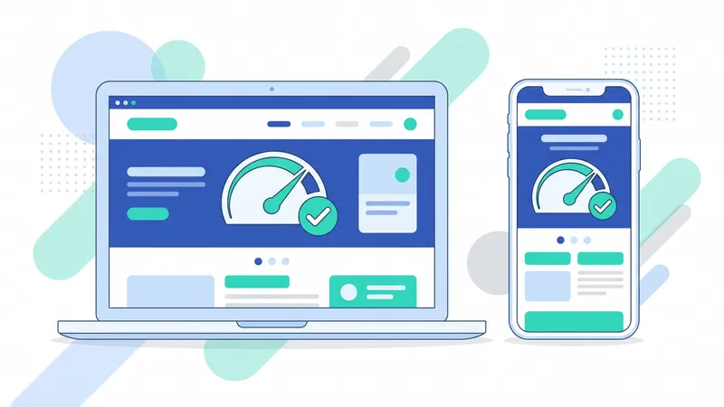 Landing page tampil cepat di ponsel dan laptop