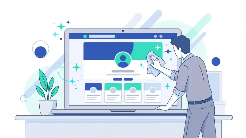 Merapikan profil LinkedIn sebelum membangun audiens