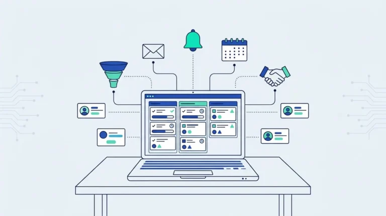 CRM dengan AI - ilustrasi
